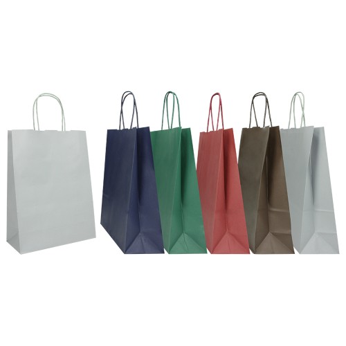Set of 25 shoppers Winter assorted color 